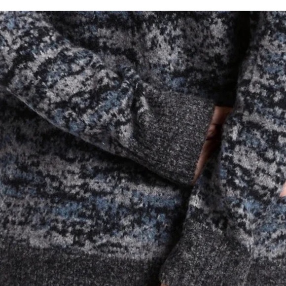 Athleta Westlake Textured Cardigan, Fog Camo Cool - Picture 6 of 9